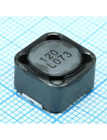 CDRH127/LDNP-120MC, силовая smd индуктивность 120мкгн ±20% 6450ма 21.3мом