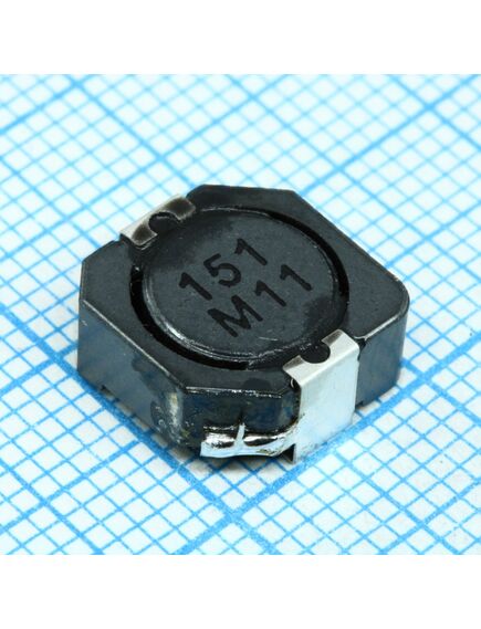 CDRH105RNP-151NC, силовая smd индуктивность 150мкгн ±30% 1.1a 0.37ом c магнитным экраном