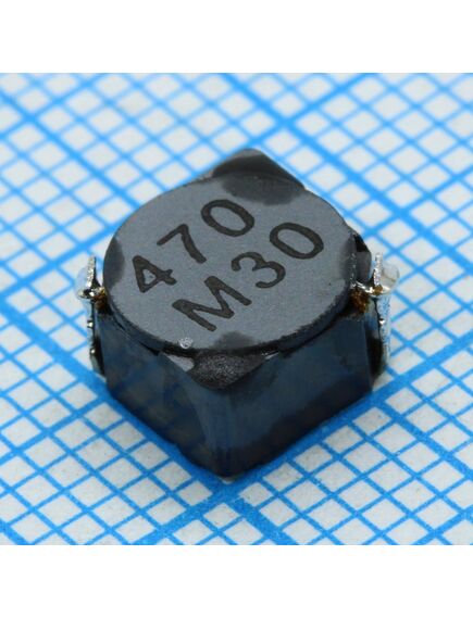 CDRH6D38NP-470NC, силовая smd индуктивность 47мкгн ±30% 0.95a 0.015ом c магнитным экраном