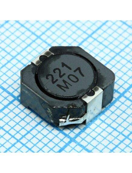 CDRH105RNP-221NC, силовая smd индуктивность 220мкгн ±30% 0.94a 0.5ом c магнитным экраном