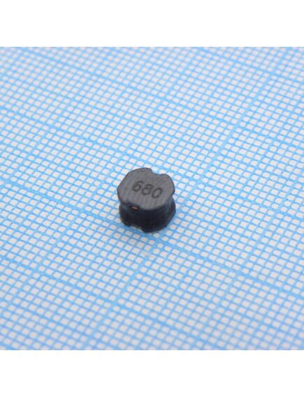 SRN6045-680M, smd индуктивность проволочная, на ферритовом сердечнике, полуэкранированная 68uh 20% 100khz 13q-factor ferrite 900ma 351mohm
