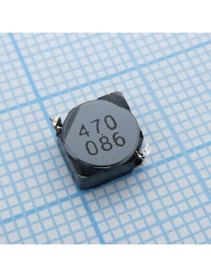 CDRH6D28NP-470NC, силовая smd индуктивность 47мкгн ±30% 0.8a 0.176ом c магнитным экраном