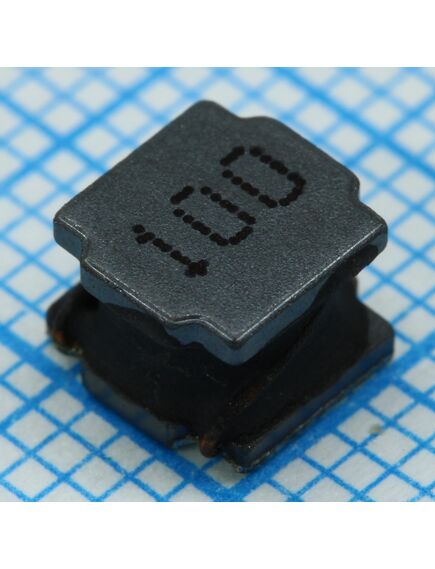 SRN6045TA-100M, индуктивность smd силовая полуэкранированная проволочная 10мкгн ±20% 1мгц 15q-фактор феррит 3.2a 0.052ом