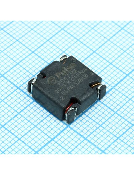 P0473NLT, синфазный дроссель двухобмоточный 880мкгн 1.63а 0.11ом для поверхностного монтажа лента на катушке