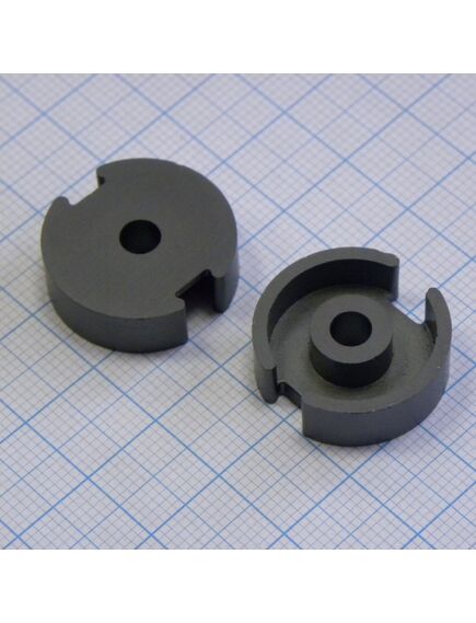 P2213 HQ2K core, сердечник чашечный d=22mm, h=13.4mm, pot, мат-л hq2k, пара