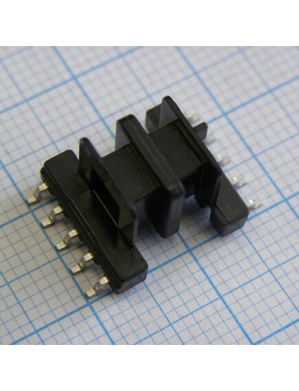 EF12,6 BBN, каркас горизонтальный smd 2 секции 10 выводов