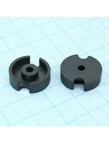 P1811 HQ2K core, сердечник чашечный d=18.4mm, h=10.6mm, pot, мат-л hq2k, пара