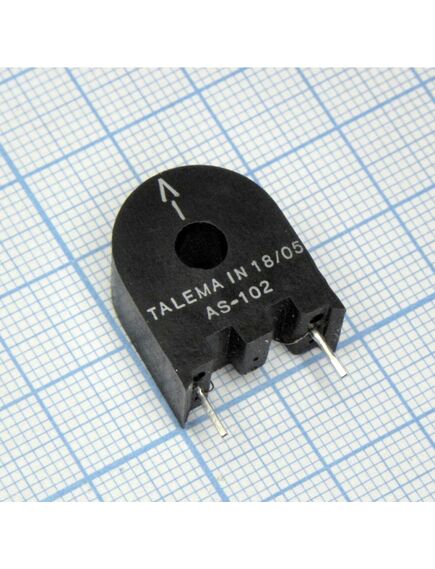 AS-102, датчик тока 30a, 1:200, 20-200khz, 1 обмотка