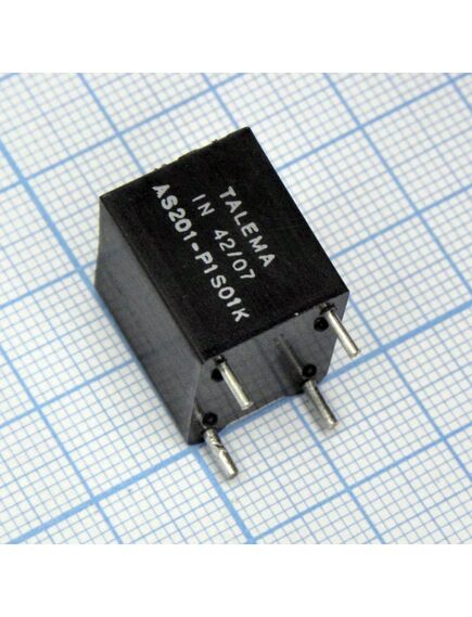 AS-201, датчик тока 15a, 1:100, 20-200khz, 1 силовая обм./1 измерительная обм