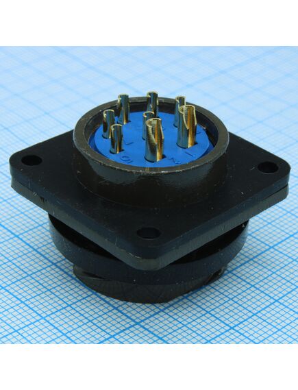 FQ24-8PIN ZJ, блочная вилка, 8 контактов
