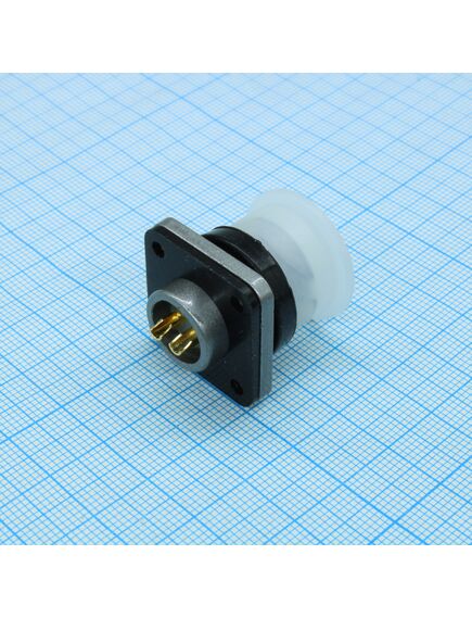 FQ14-2ZK-S, блочная розетка, 2 контакта