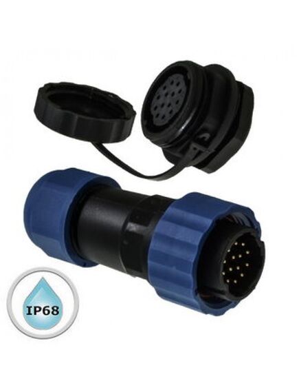 SZC21 14P-M-FB, разъём герметичный szc21 14p-m-fb, 14 контактов