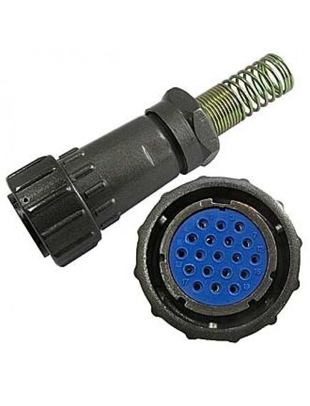 FQ24-19PIN TK-12, разъём быстроразъёмный szc fq24-19pin tk-12, 19-ти контакнтый