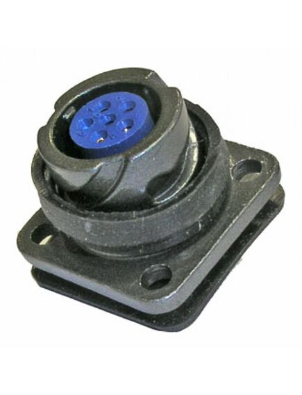 FQ14-6PIN ZK, блочная розетка, 6 контактов