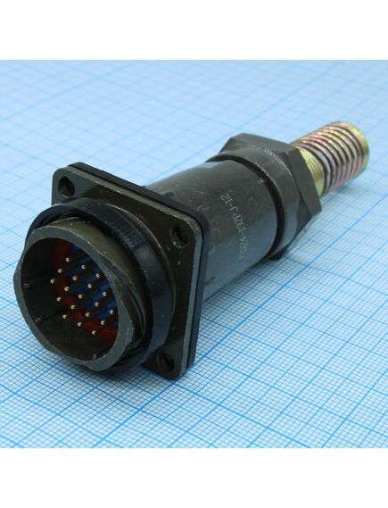 FQ24-19PIN ZPJ-12, блочная вилка, 19 контактов