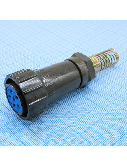 FQ24-6PIN TK-12, блочная розетка, 6 контактов