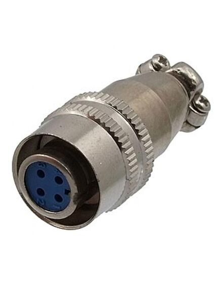 XS9-4(ZN) CABLE JACK, разъем быстрого соединения, 4-х контактый