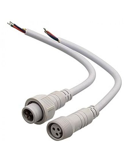 3PIN WP L=40 D=21.5MM 3*0.3MM2, разъем герметичный 3pin wp l=40 d=21.5 мм 3*0.3 мм2, 3 контакта