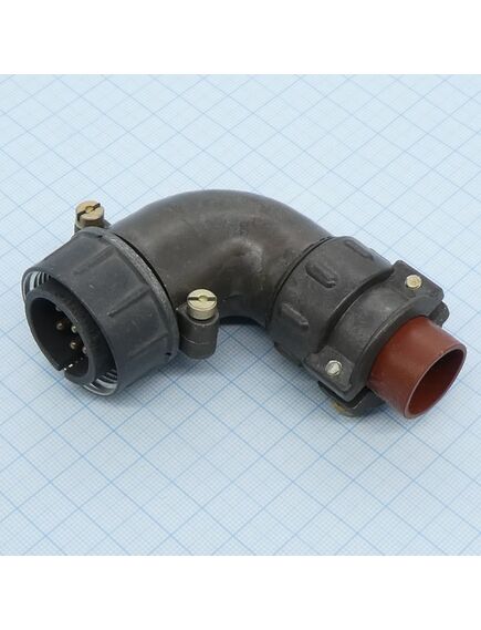 2РТТ28КУН7Ш11В, соединитель цилиндрический низкочастотный пылебрызгозащищенный