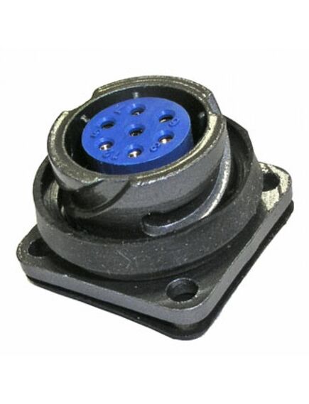 FQ18-7PIN ZK, блочная розетка, 7 контактов