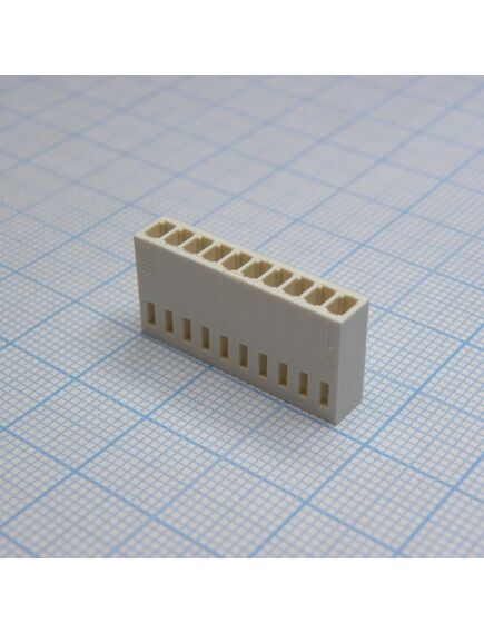 I-DS1070-SCV10, розетка на кабель 2.54мм, требуются контакты t-ds1070-sc600