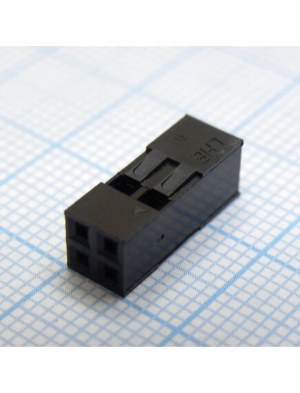 I-DS1071-SCB02X2, гнезда на кабель, двухрядные, требуются контакты t-ds1071-sc600