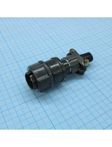 2PM18-4TJQB2, прямая кабельная вилка, 4 контакта