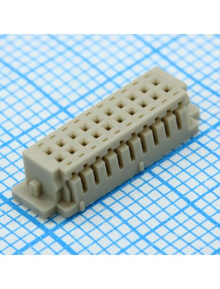 DF13-20DS-1.25C, сокет обжимной серия df13 20 контактов два ряда шаг 1.25 мм