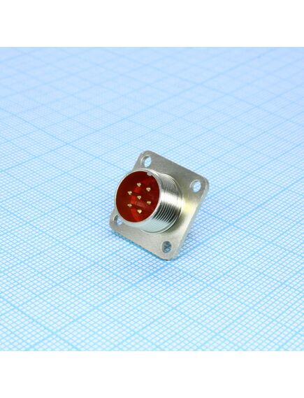 PY04-7ZJ, приборная (блочная) вилка 7 контактов