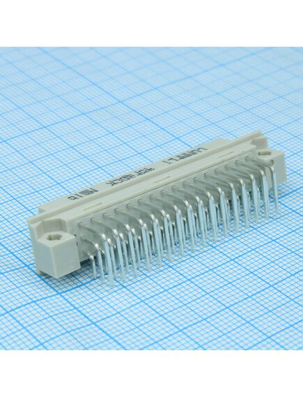 DS1119-48F0R13, разъем (розетка) din 41612 тип c 48pin (3х16), шаг 2.54мм трехрядный угловой (ряд аbс)