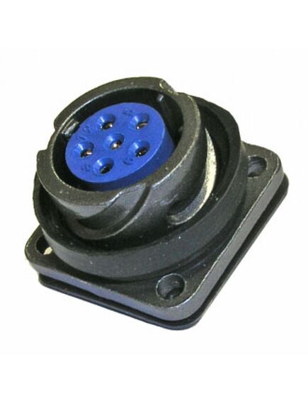 FQ18-6PIN ZK, блочная розетка, 6 контактов
