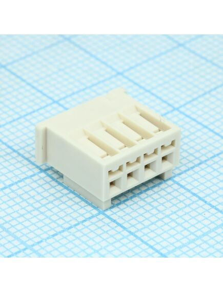 511910400, корпус разъема, гнездо 4 pin, шаг 2,5мм