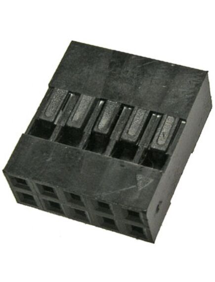 BLD 2X05 (BLD-10), bld корпус двухрядного разъема 10 pin (2х5) на кабель, 2.54мм