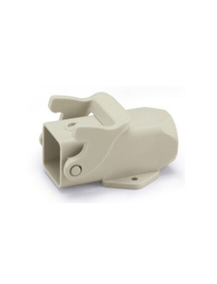 D3A.P-SF-1L-M20, основание разъема, size d3a, закрытое, с защелкой, 1 отверстие с резьбой для кабельных вводов m20x1,5, пластик