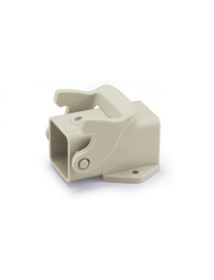 D3A.P-BK-1L-SE, основание разъема, size d3a, открытое, с защелкой, угол 90 град., пластик