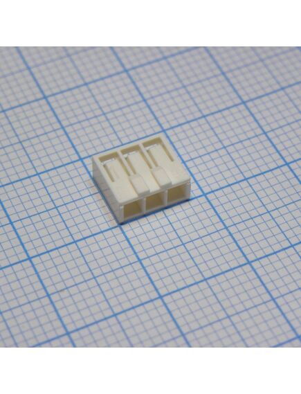 510350300, conn housing rcp 3 pos 2.5mm crimp st bag