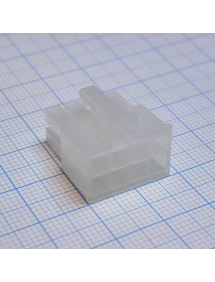 39012080, conn housing rcp 8 pos 4.2mm crimp st bag