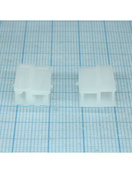 626064, корпус разъема fastin-faston 2.8, розетка, 2 pin, изображение 2