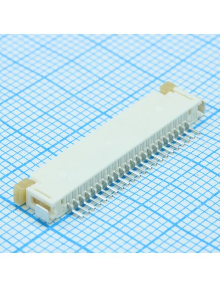 522072260, соединитель fpc 22 контакта шаг 1мм угловой smd лента на катушке