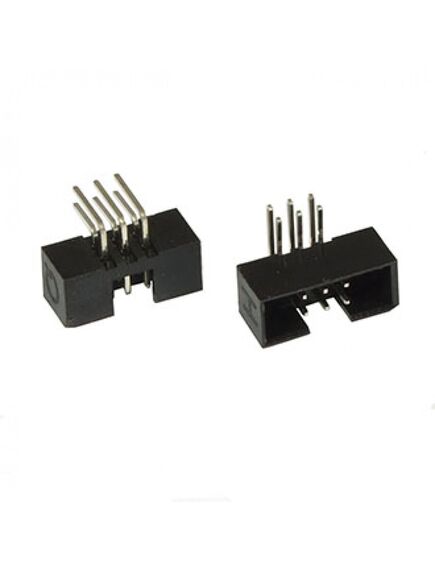 BH2-06R PITCH 2.00 MM, idc2 разъем, вилка на плату угловая двухрядная 10pin(2x5)., шаг 2.00мм