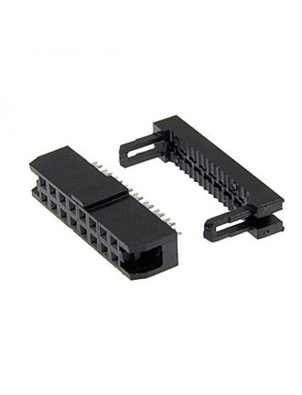 IDC2-16F PITCH 2.00 MM, idc разъем, розетка на плоский шлейф 16pin(2x8), шаг 2.00мм