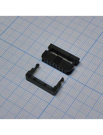 MF-C3-14-LF, idc разъем, розетка на плоский шлейф 14pin(2x7), шаг 2.00мм
