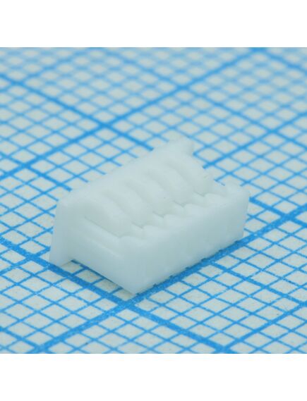 DS1020-03-05FV, разъем провод-плата smd без фланца обжимной 5 контактов шаг 1.25мм