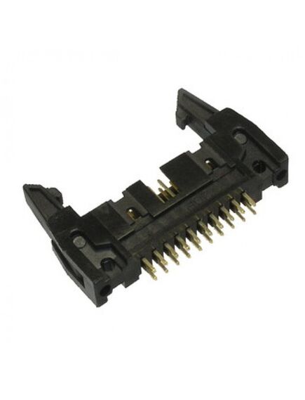 SCM-20 / IDCC-20MS, вилка на плату, вертикальный монтаж 20pin(2х10), шаг 2.54мм