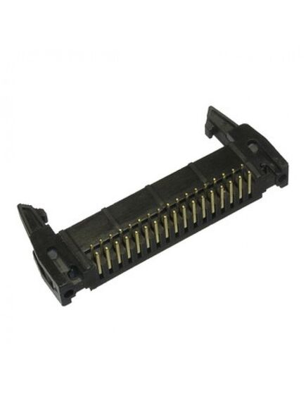 SCM-R 34 / IDCC-34MR, вилка на плату, угловой монтаж 34pin(2х5), шаг 2.54мм