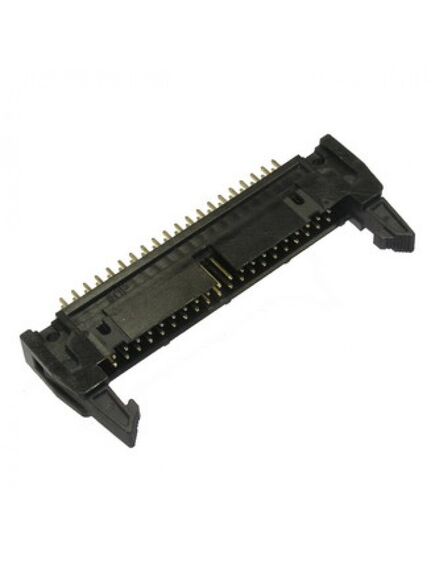SCM-40 / IDCC-40MS, вилка на плату, вертикальный монтаж 40pin(2х20), шаг 2.54мм