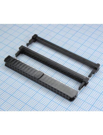 IDC2-44F, idc разъем, на шлейф, гнездо