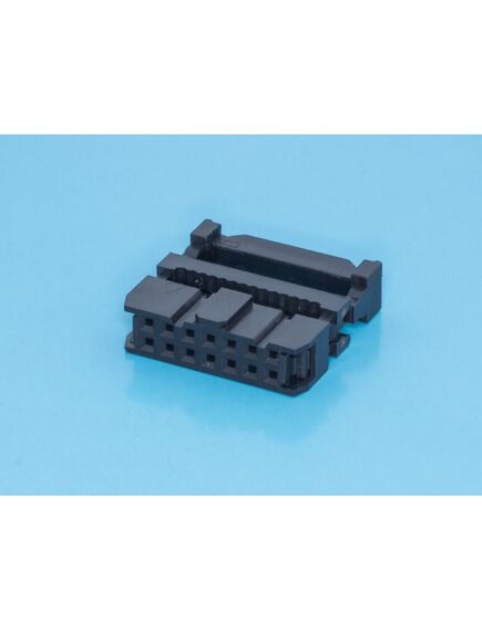IDC-14, idc разъем, розетка на плоский шлейф 14pin(2x7), шаг 2.54мм