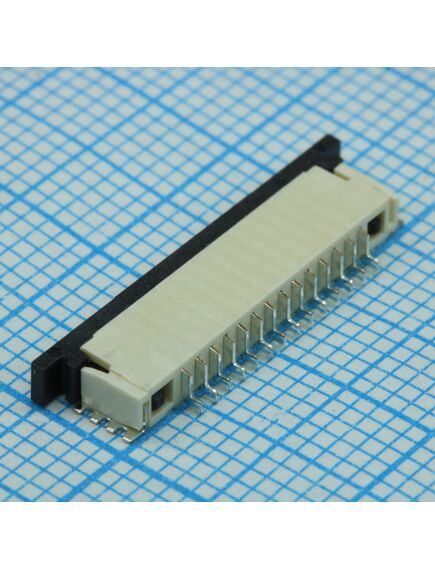 1-84952-4, соединитель fpc 14 контактов шаг 1 мм угловой smd лента на катушке