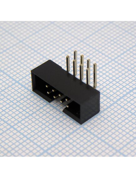 KLS1-202B-08-R-B, idc разъем, вилка на плату
